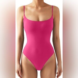 Body Suit… Snap Closure…Spaghetti Straps # NWT…Square Neck